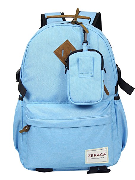 Zeraca Casual Laptop Backpack Bag Fashion Lightweight Backpack for Teen Boys Girls