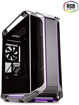 Cooler Master COSMOS C700M - ARGB Aluminium Case with Dual Curved Glass Doors, Ultra-Modular Frame and Extreme Hardware Capacity - Full Tower