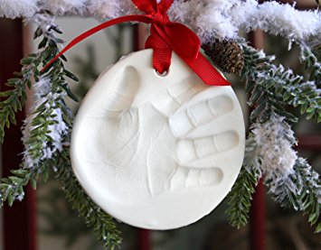 Child to Cherish Marshmallow Clay Handprint Ornament