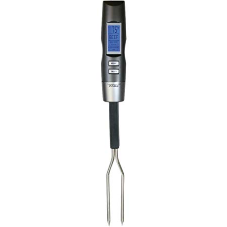 Chefs Basics Select BBQ Digital Thermometer Fork with Display