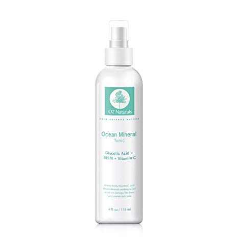 OZNaturals Facial Toner- This Natural Skin Toner Contains Vitamin C, Glycolic Acid & Witch Hazel - This Face Toner Is Considered The Most Effective Anti Aging Vitamin C Toner Available!