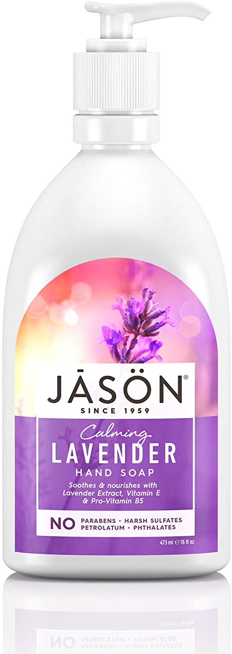 Jason Calming Lavender Hand Soap, 473ml