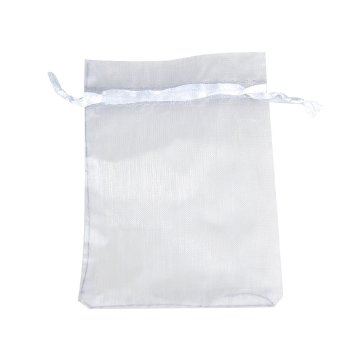 100 Pcs Organza Drawstring Pouches Gift Bags Assorted Colors 3x4 Inches