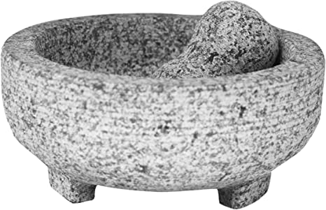 Vasconia 4-Cup Granite Molcajete Mortar and Pestle