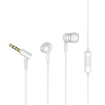 Earphones, hotNcold In-Ear Earbuds Headphone, Running Sports for iphone Android -White
