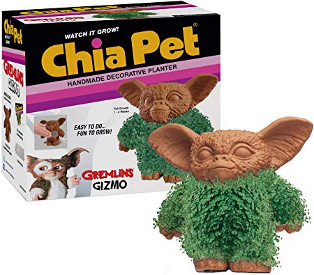 Chia Pet Gremlin Decorative Pottery Planter, Gizmo