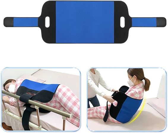 Patient Turning Device Belt For Bed Rails Elderly Adults Safety Hospital Beds For Home Use Transfer Belts For Lifting Seniors Multifunctional Turnover Bedridden Disability Prevention Bed Sore Aid Care
