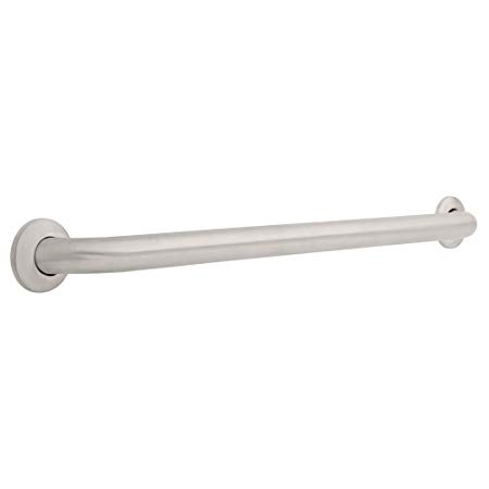 Franklin Brass 5630 1-1/2-Inch x 30-Inch Concealed Mount Safety Bath and Shower Grab Bar, Stainless Steel