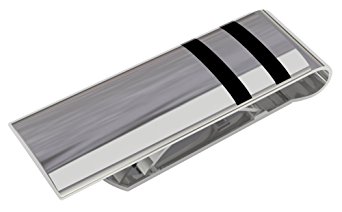 Money Clip - Premium Men's Accessory: Silver Stainless Steel, Spring-Loaded