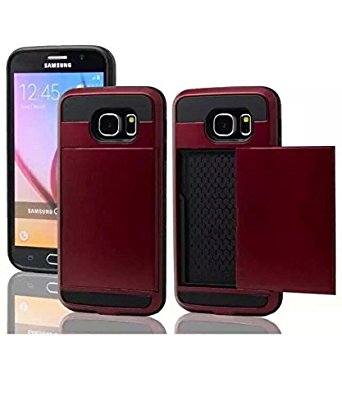 Samsung Galaxy S6 Case,Newstore ID Credit Card Holder Hard Case Back Cover For New Samsung Galaxy S6 With Free Packing With Newstore Trademark gifts,Not Fit For Samsung Galaxy S6 Edge