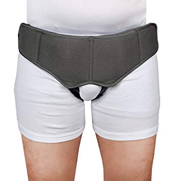 Hernia Belt Support Truss with Special Foam Pads - Superior Comfort and Adjustable Pressure by HealthNode (Medium)