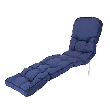 Alfresia Classic Sun Lounger Cushion in Blue