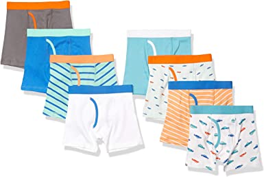 Amazon Essentials Boys Cotton Boxer Briefs Underwear