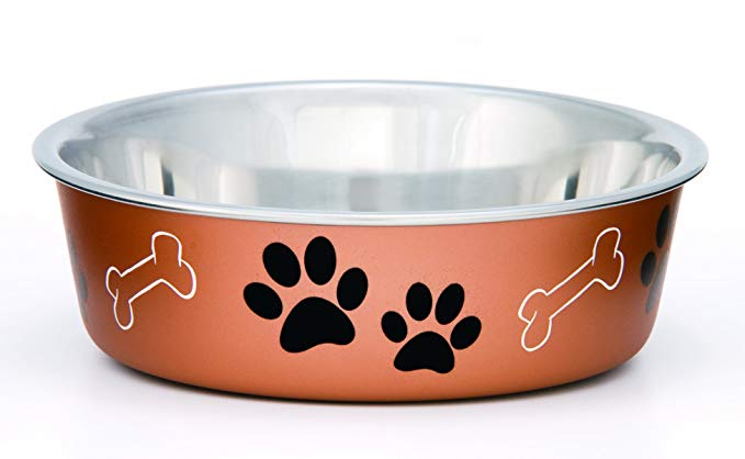 Loving Pets Metallic Bella Bowl