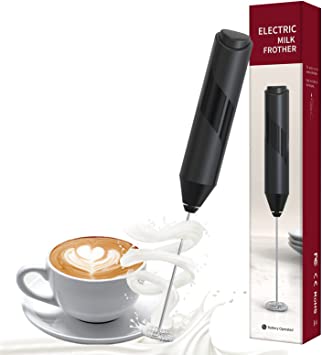 MAEXUS Milk Frother, Milk Frother Handheld, Coffee Frother Whisk Drink Mixer, Electric Milk Frother for Cappuccino, Lattes, Milk Coffee, Hot Chocolate by Milk