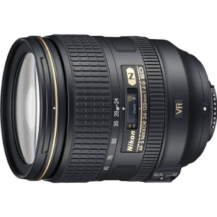 Nikon 24-120mm f/4G ED VR AF-S NIKKOR Lens for Nikon Digital SLR (Certified Refurbished)
