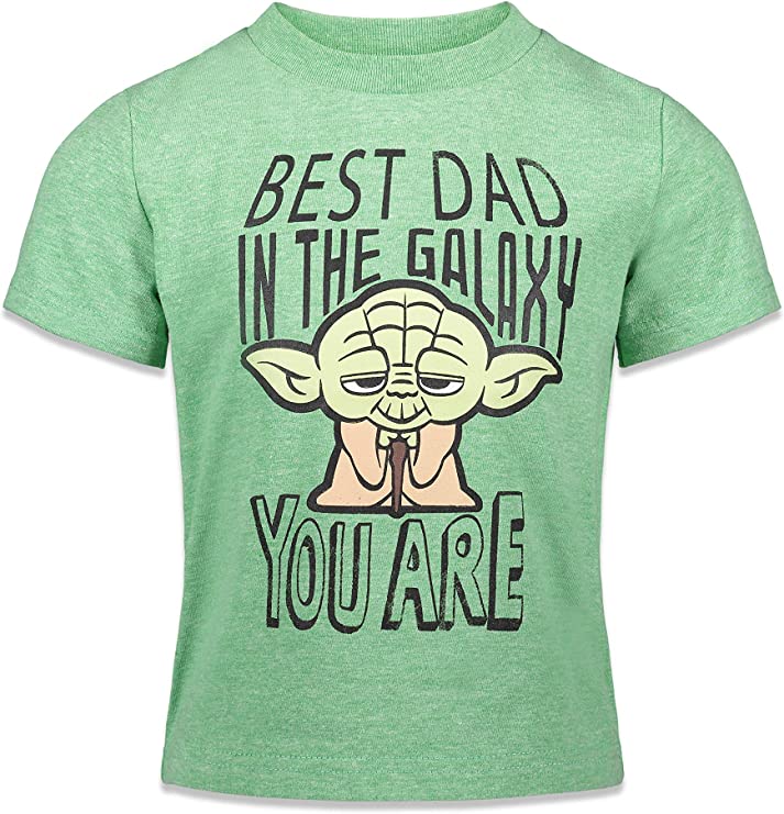 STAR WARS Boys Darth Vader The Child Short Sleeve T-Shirt