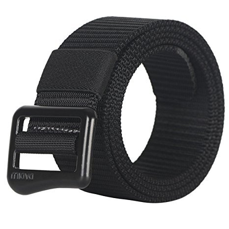 FAIRWIN Tactical Web Belt for Men, Nylon Military Style Casual Canvas Webbing Buckle Belt in Gift Box