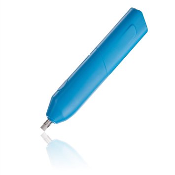 ProAid Electric Eraser, Electric Eraser Kit with 20 Eraser Refills (Blue)