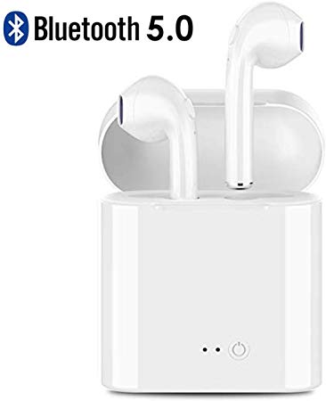 Wireless Earbuds,Bluetooth 5.0 Headphone with Charging Case Wireless Headphones Bluetooth Headset Earphones Next Song Control for iPhone,Android Other Smart Devices1248