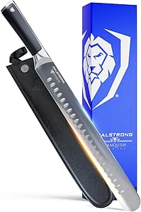 Dalstrong Slicing & Carving Knife - 12 inch - Vanquish Series - Forged High Carbon German Steel - POM Handle - Professional Kitchen Knife Gift - Razor Sharp Slicer Knife - NSF Certified