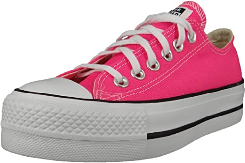 Converse Chuck Taylor All Star Platform - Ox - Hyper Pink/White/Black Canvas