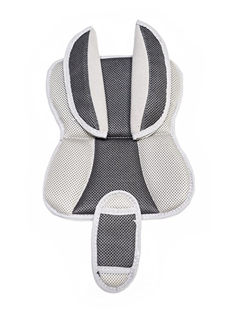 Burley Design Deluxe Trailer Seat Pads, Grey, One Size