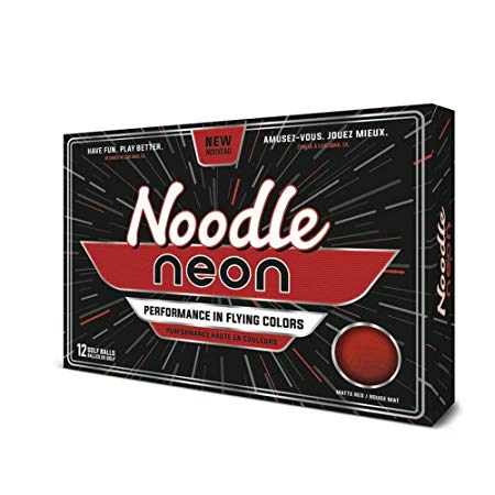 TaylorMade Noodle Neon Matte Color Golf Balls