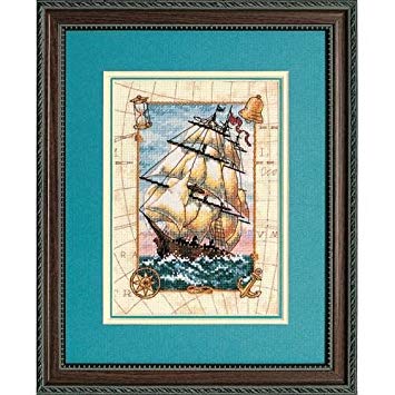 Dimensions Needlecrafts Counted Cross Stitch, Voyage at Sea