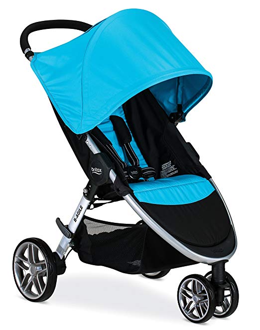 Britax 2017 B-Agile Lightweight Stroller, Cyan