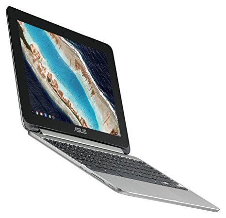 ASUS Chromebook Flip C101PA-DB02 10.1inch Rockchip RK3399 Quad-Core Processor 2.0GHz, 4GB Memory, 16GB, All Metal Body,Lightweight, USB Type-C, Google Play Store Ready to run Android apps, Touchscreen