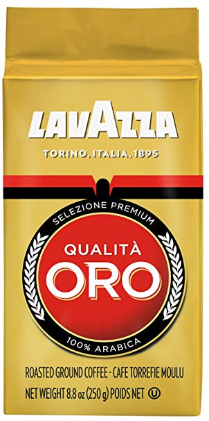 Lavazza Espresso Oro Brick Coffee, 250g