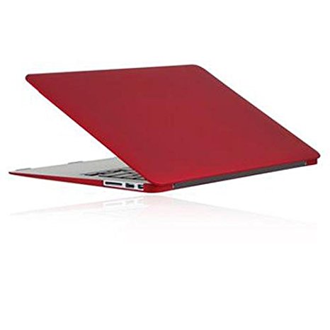 Incipio MacBook Air 13-inch feather Ultralight Hard Shell Case - Matte Iridescent Bright Red