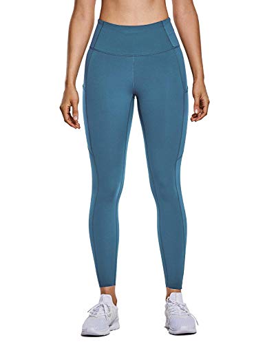 CRZ YOGA Women's Naked Feeling High-Rise 7/8 Tight Training Yoga Leggings with Out Pocket 25"