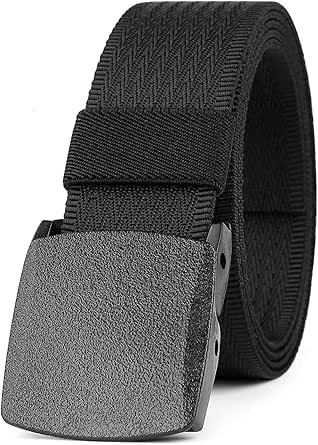 JASGOOD Nylon Breathable Military Tactical Style Adjustable Web Men Belt