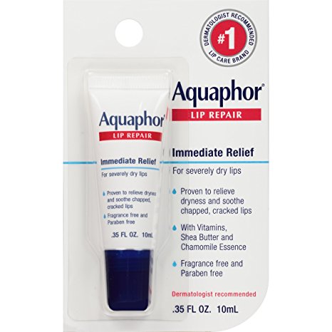 Aquaphor Lip Repair .35 Fluid Ounce Carded Pack