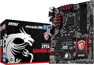 MSI ATX DDR3 2600 LGA 1150 Motherboards Z97A Gaming 6