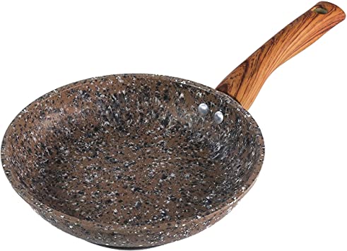 Chef's Star Frypan Non-stick Forged Look Granite Marble Coating Frying Pan 8 inches