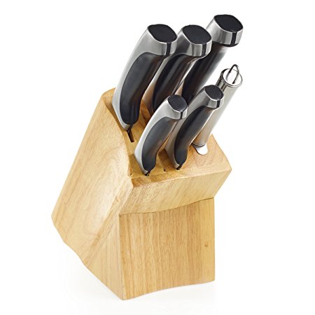 Ross Henery Professional, 6 Piece Kitchen Knife Set in Oak block with Japanese Stainless Steel