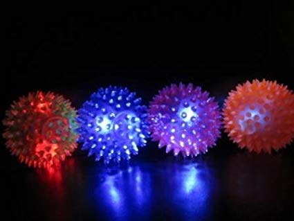MHPLAYER® Pack of 12 LED Flashing Spike Bounce