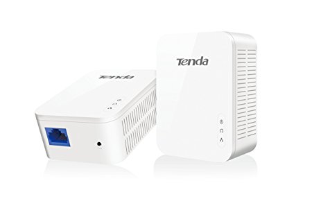 Tenda AV1000 1-Port Gigabit Powerline Adapter, Up to 1000Mbps (PH3)