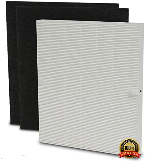 AQUA GREEN AP-1512H,True HEPA Filter with Carbon Pre Filter Compatible with Coway Air Purifier AP-1512H,3304899 Set (1 Filter 2 Pre Filter)