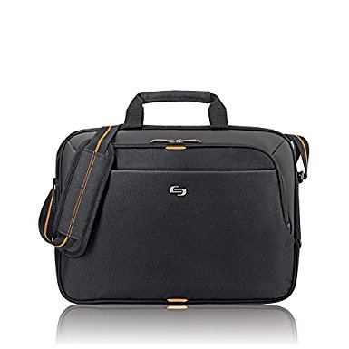 Solo Urban 15.6" Laptop Slim Brief, Black, UBN101-4