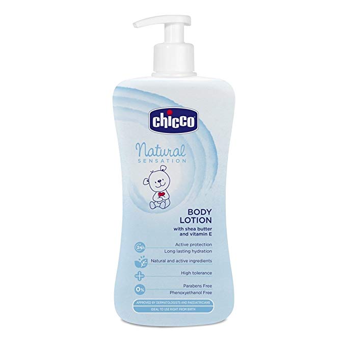 Chicco Natural Sensation Body Lotion (Blue, 500ml)