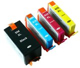 YoYoInk Remanufactured Ink Cartridges Replacement for HP 934 XL 934XL and 935 XL 935XL HP 6835 4 Pack 1 Black 1 Cyan 1 Magenta 1 Yellow - With Ink Level Display Indicator