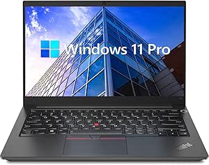 Lenovo ThinkPad E14 14" FHD  Business Laptop Computer, AMD Octa-Core Ryzen 7 7730U (Beat i7-1355U), 16GB DDR4 RAM, 512GB PCIe SSD, WiFi 6, Bluetooth, Windows 11 Pro, AZ-XUT