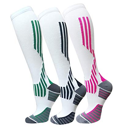 Compression Socks Men & Women (20-30 mmHg) Best Stockings for Running, Medical, Athletic, Edema, Diabetic