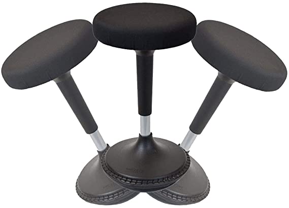Wobble Stool standing desk chair for active sitting modern sit stand up desk stools high perching perch office chairs tall swivel leaning ergonomic computer balance