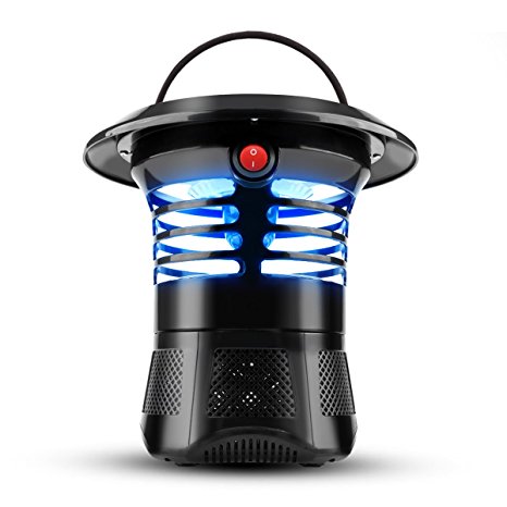 Electronic Mosquito Zapper Light, Wrcibo Photocatalyst Mosquito Killer Fly Trap Non toxic Bug Zapper Inhaler with UV Light and Powerful Suction Fan for Home Office Indoor Outdoor