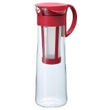 Hario Water Brew Coffee Pot 1000ml Red